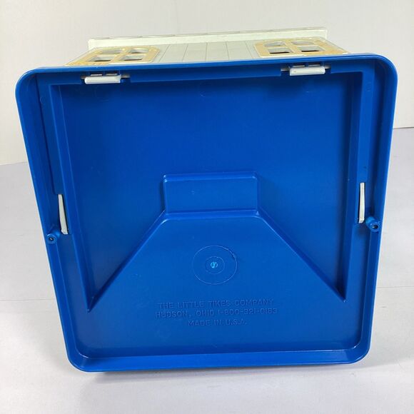 Vintage Little Tikes Cozy Cottage House Carry Case Beds People Dog - Picture 15 of 16